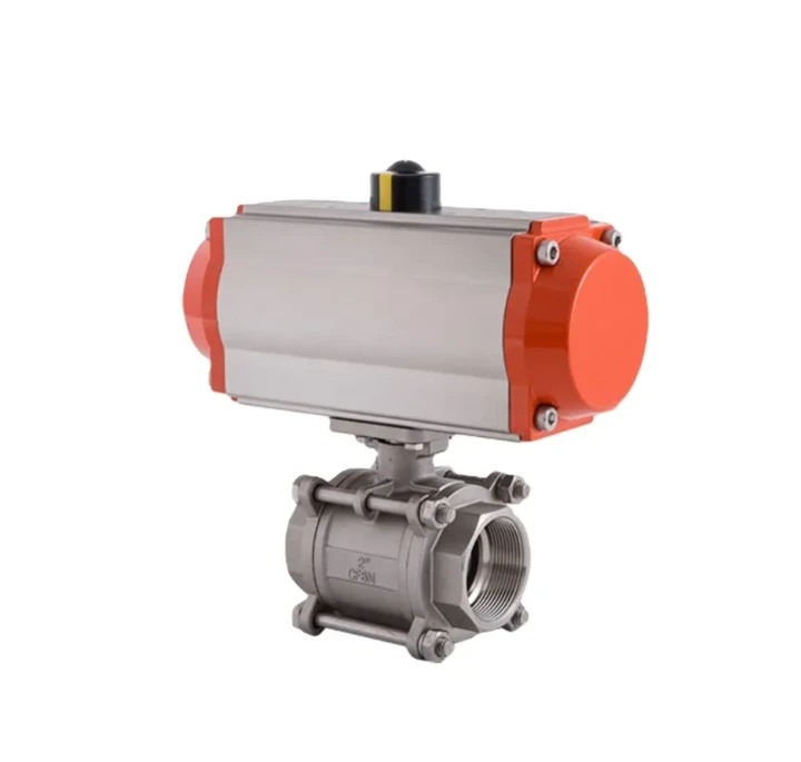 NPT Thread Pneumatic Accentied Ball Valve|CE/Atex сертифицирован