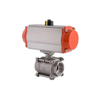 NPT Thread Pneumatic Accentied Ball Valve|CE/Atex сертифицирован